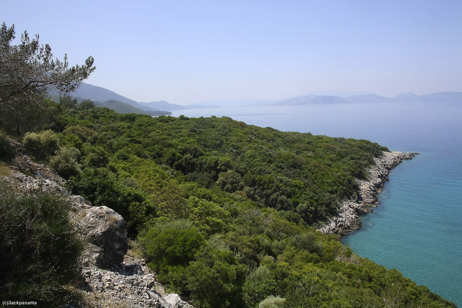 Vom Nationalpark Milli Parke auf Kusadasi