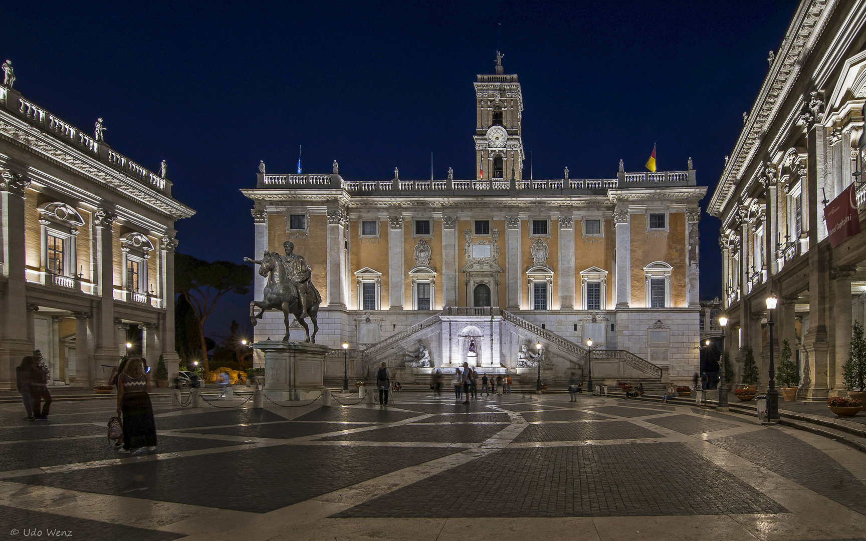 Vom Piazza del Campidoglio ... 