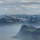 Vom Pilatus auf den Vierwaldstättersee