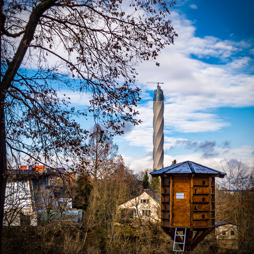 Vom Pulverturm Rottweil zum Testturm ThyssenKrupp 