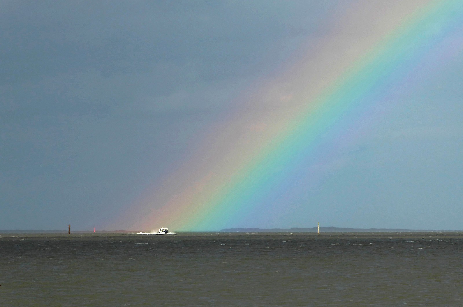 Vom Regenbogen getroffen