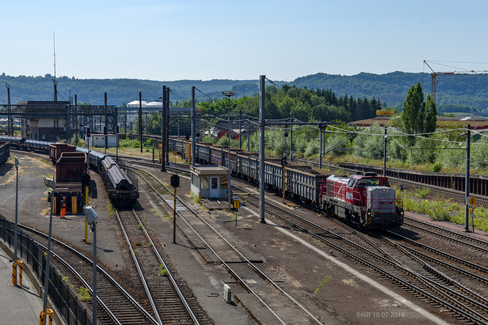 Vom Rohstoff zum Fertigprodukt geht's mit der Bahn