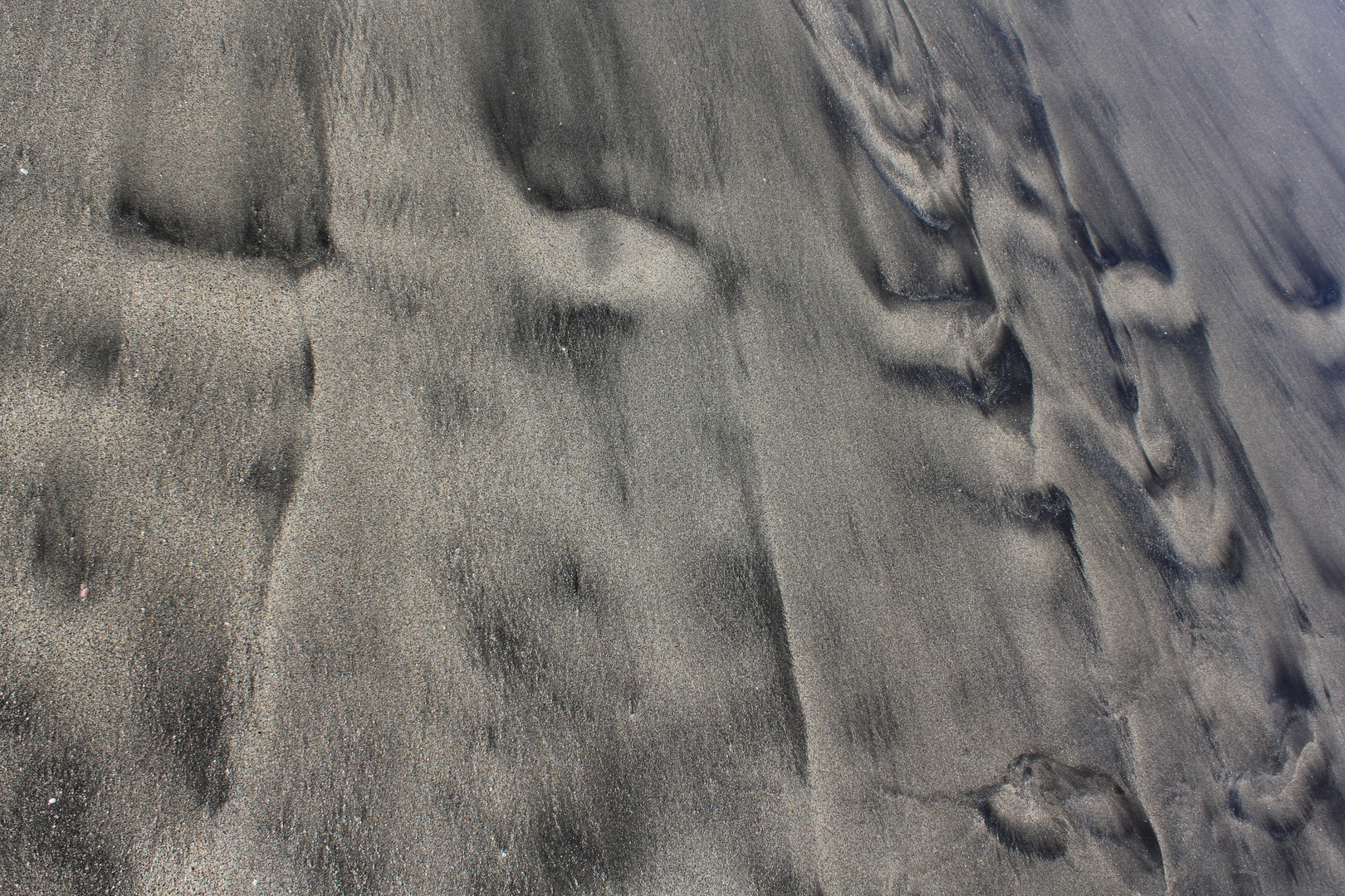 Vom Sand gemalt