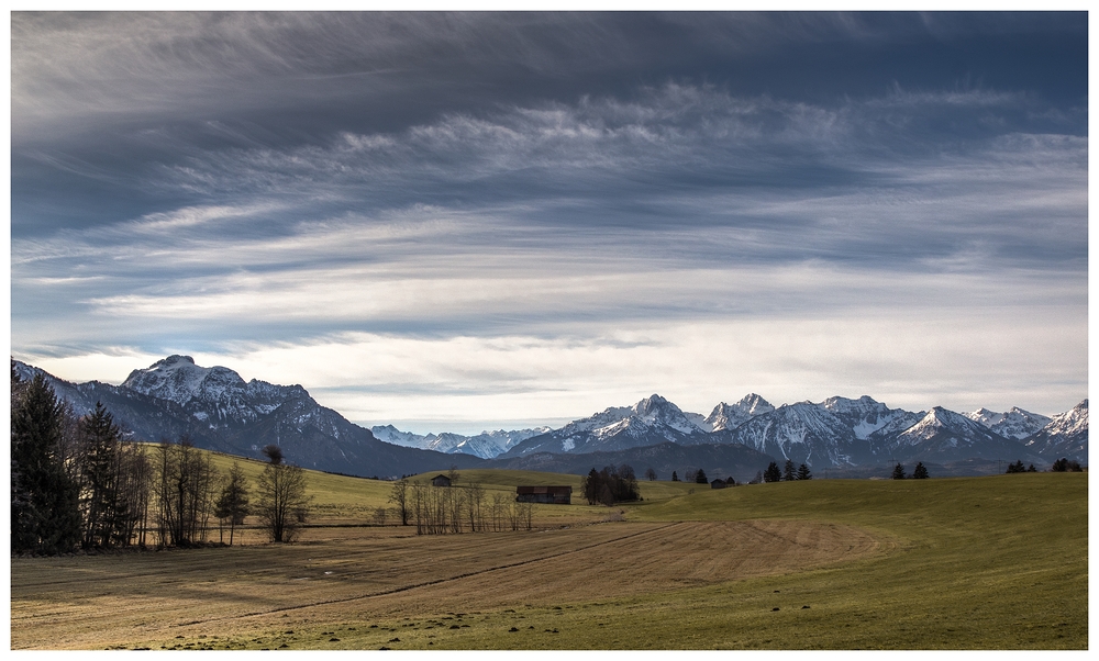 Vom Schnee befreit