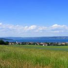 Vom Schweizer Ufer über den See geblickt...