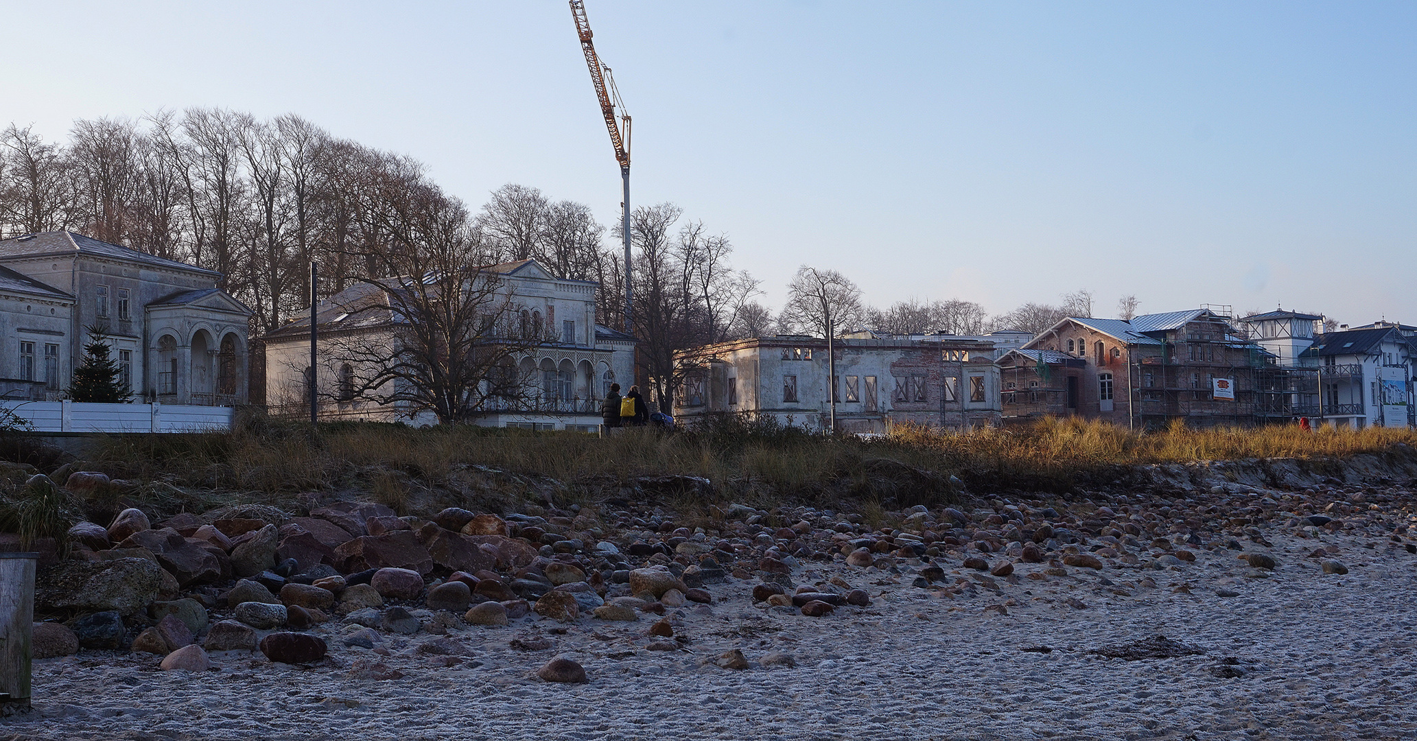 Vom Strand aus gesehen