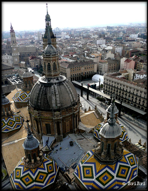 vom Torre del Pilar in Zaragoza