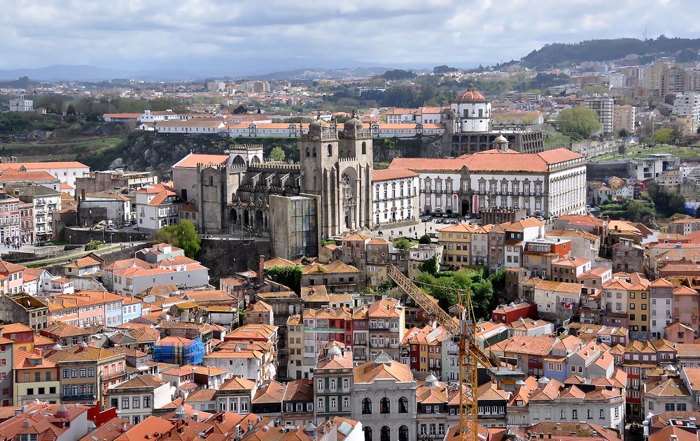 Vom Torre dos Clérigos geblickt