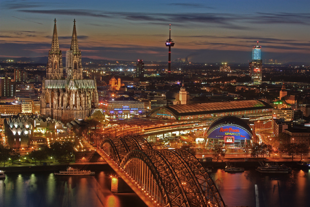 vom Trianglehochhaus in Köln II