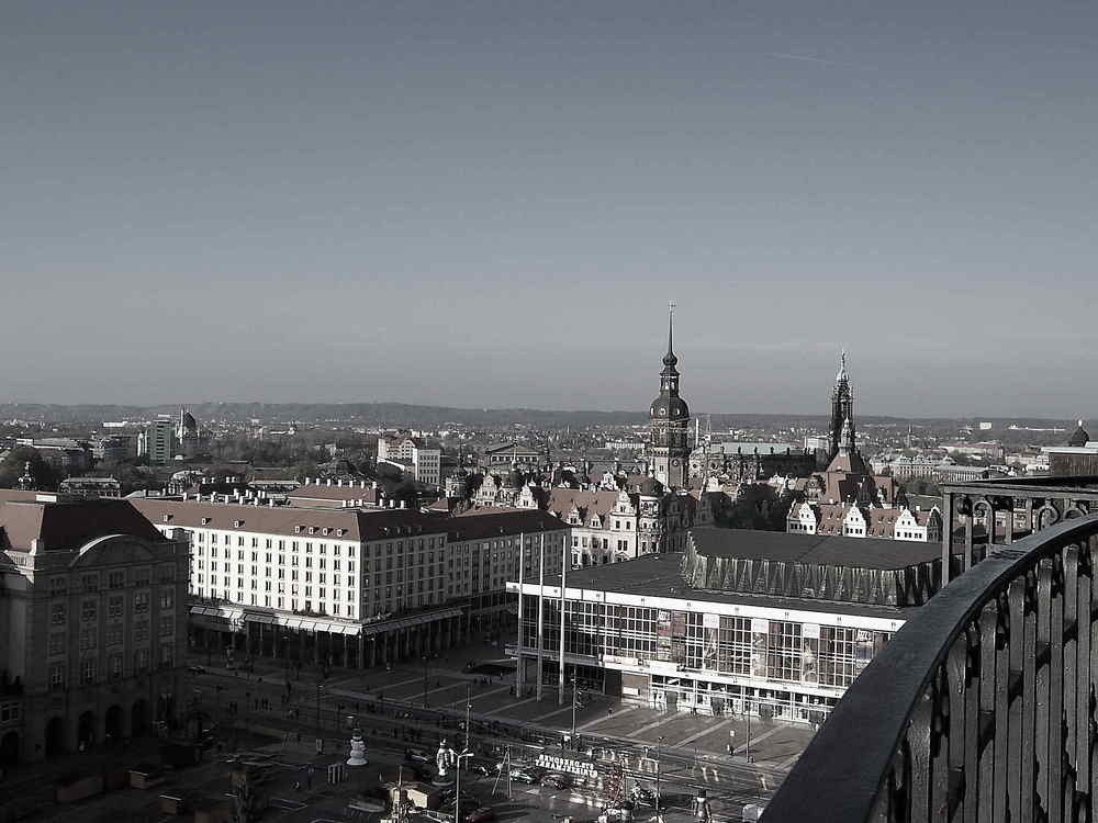 Vom Turm der Kreuzkirche