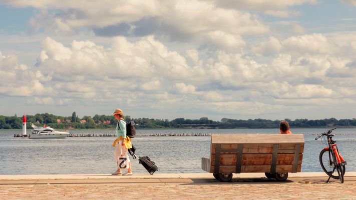 vom verreisen und ankommen ...