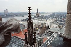 Vom Vierungsturm Richtung Gross St.Martin