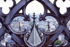 Vom Vierungsturm Richtung Kölner Rathaus