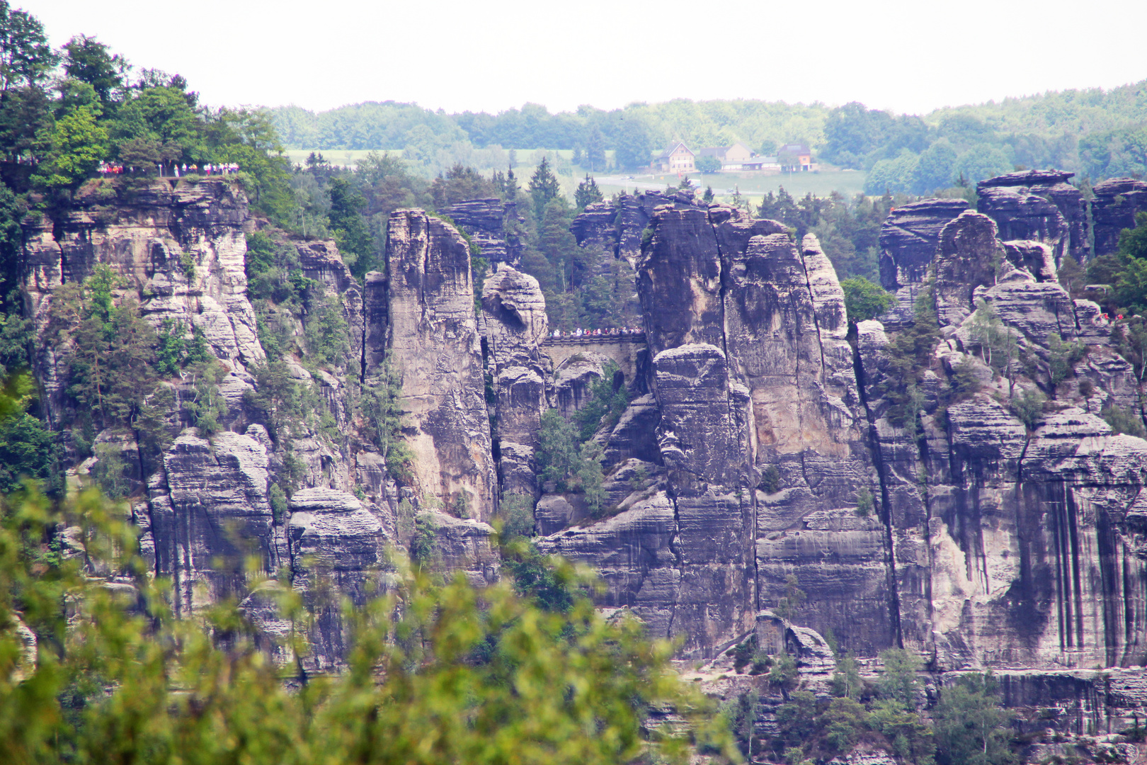 Vom vom Rauenstein über die Elbe zum Basteifelsen