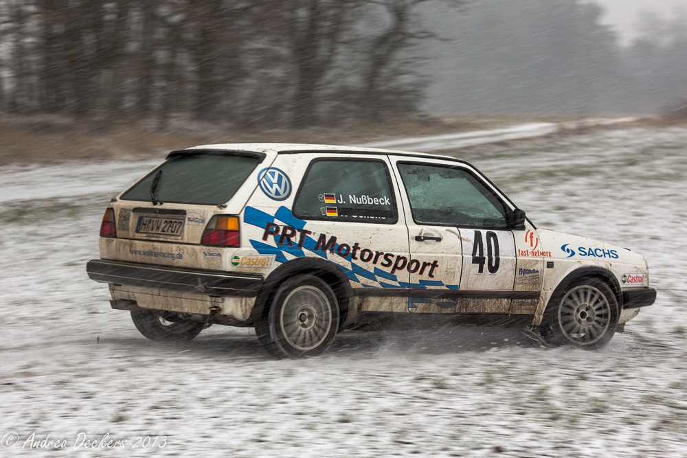 Vom Weg abgekommen - Rallye Stade