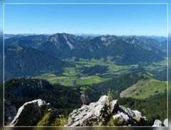 Vom Wendelstein aus fotografiert.