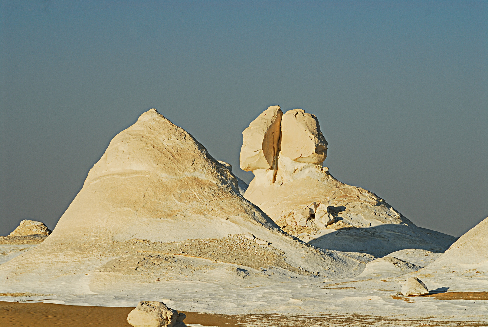 Vom Wind geformt, Sahara