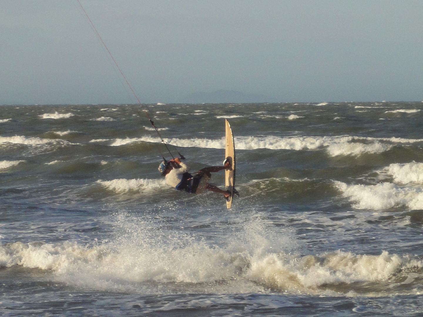 Vom Wind getrieben.