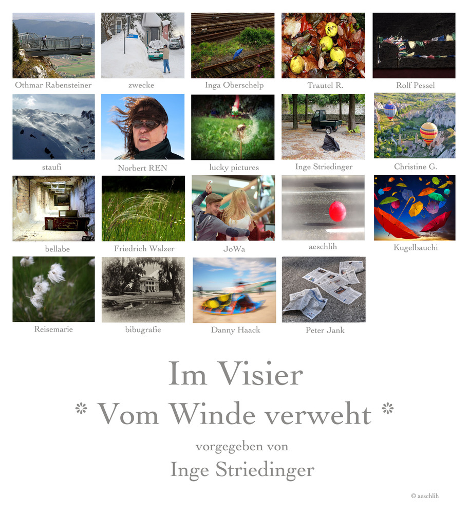 *Vom Winde verweht* Collage von aeschlih