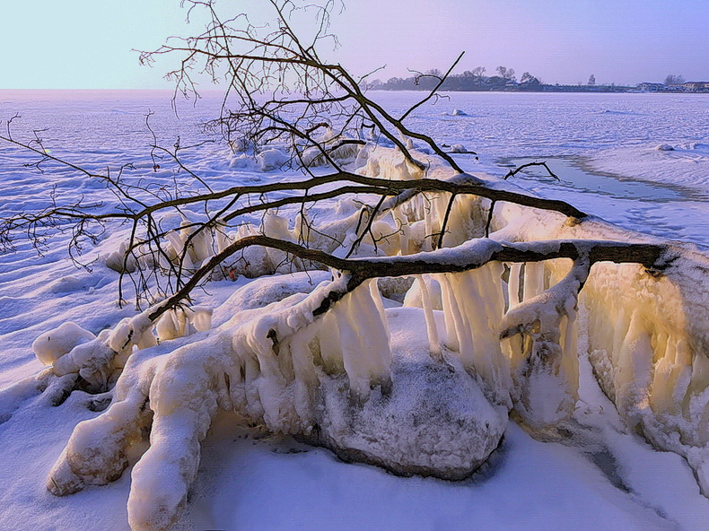 Vom Winter erfasst...