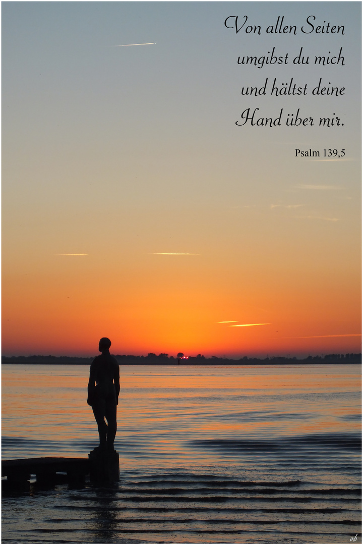 Von allen Seiten umgibst du mich....Psalm 139,5