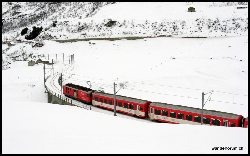 Von Andermatt nach Zermatt