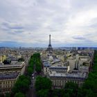 Von Arc de Triomphe richtung Eifelturm