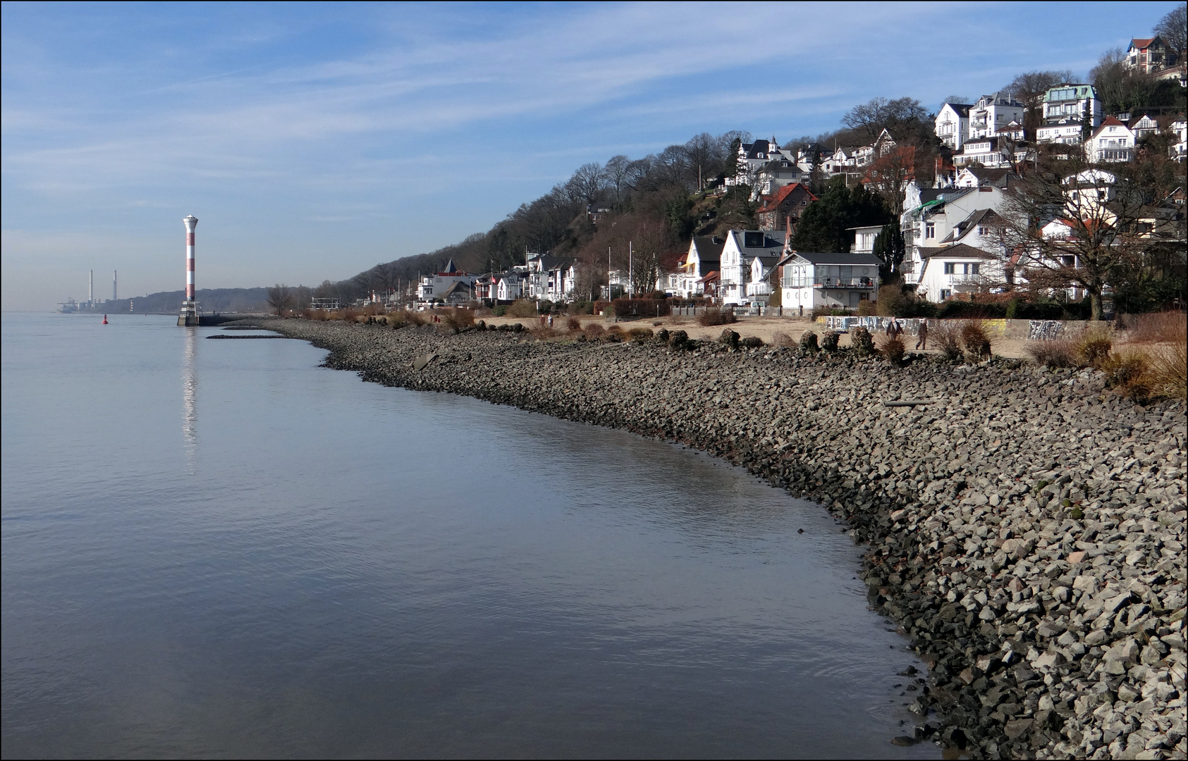 von Blankenese...nach Wedel geschaut