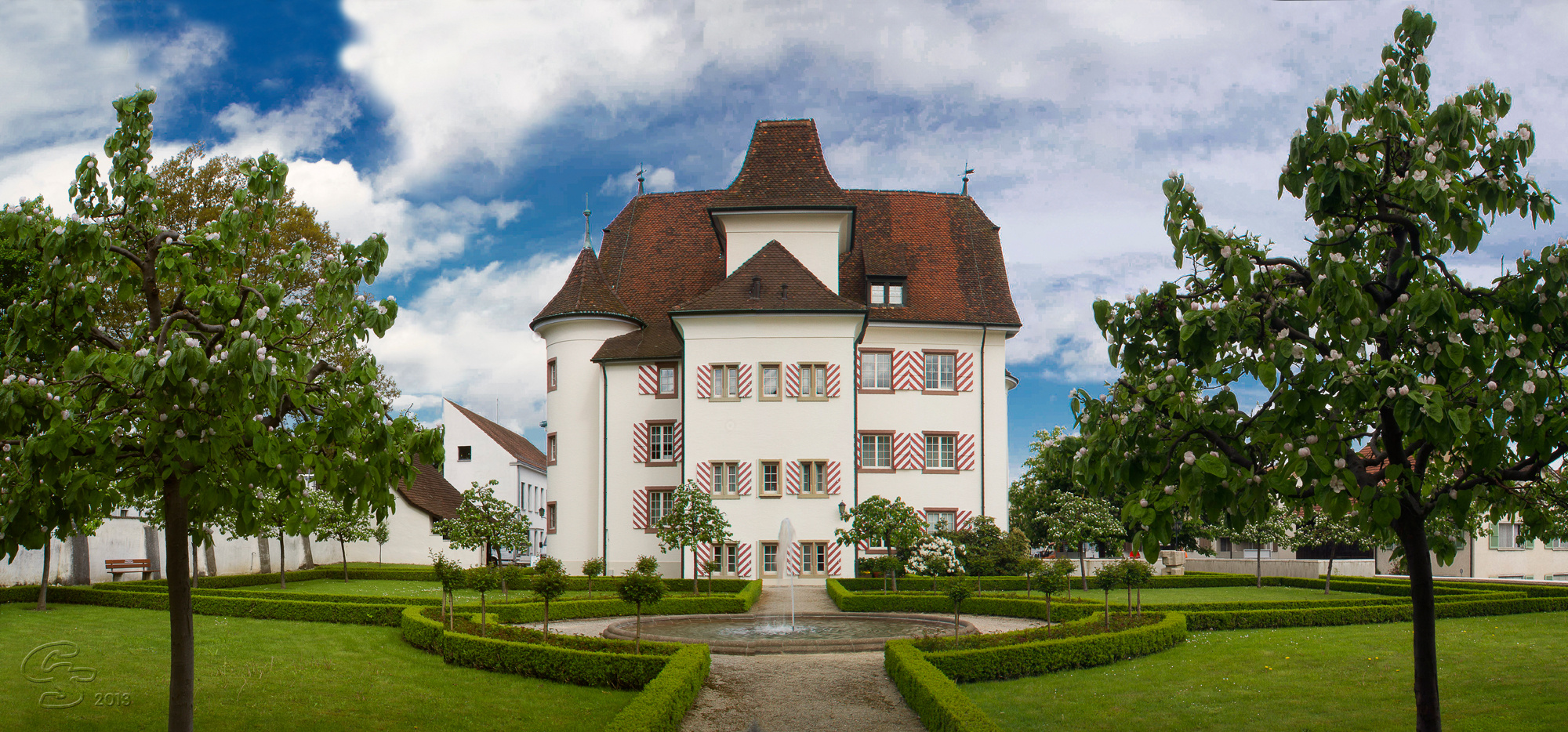 von Blarer Schloss-Garten in Aesch BL