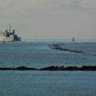 Von Borkum nach Emden-Außenhafen über die Fischerbalje in das Westerems-Fahrwasser