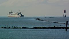 Von Borkum nach Emden-Außenhafen über die Fischerbalje in das Westerems-Fahrwasser