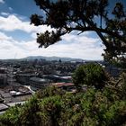 Von Calton Hill in die Stadt Edinburgh