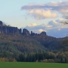 Von dem 320m hochgelegenen Altendorf , einem OT von Sebnitz ...