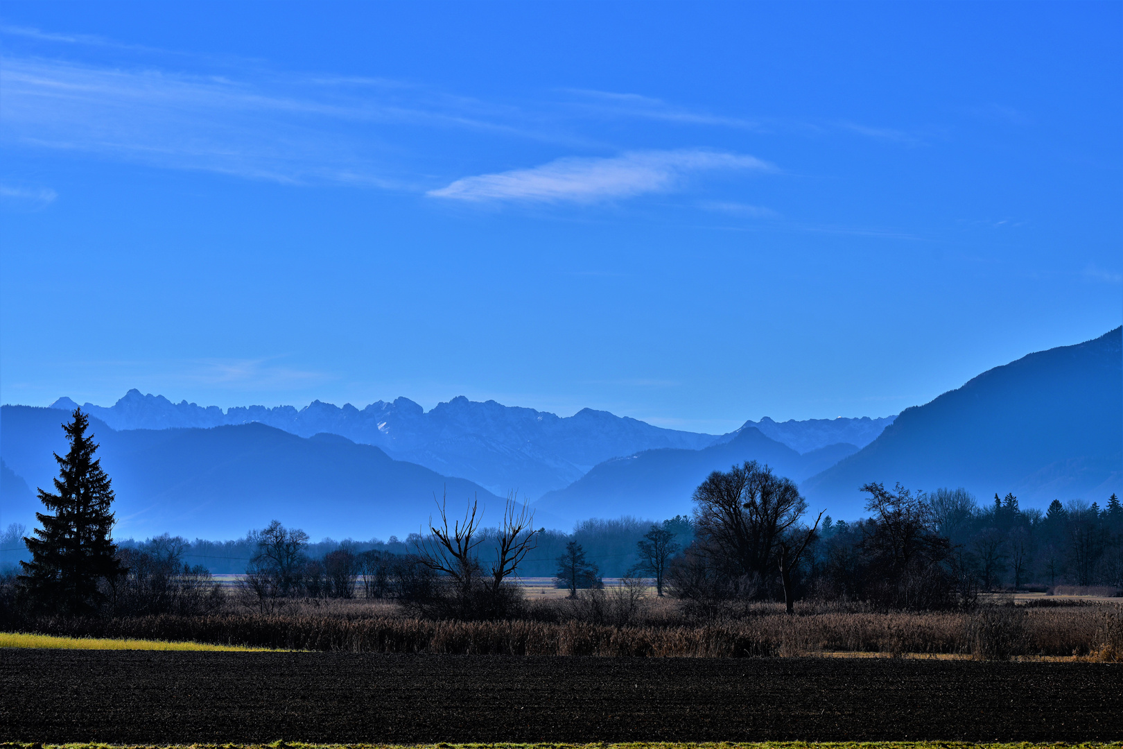 Von den blauen Bergen