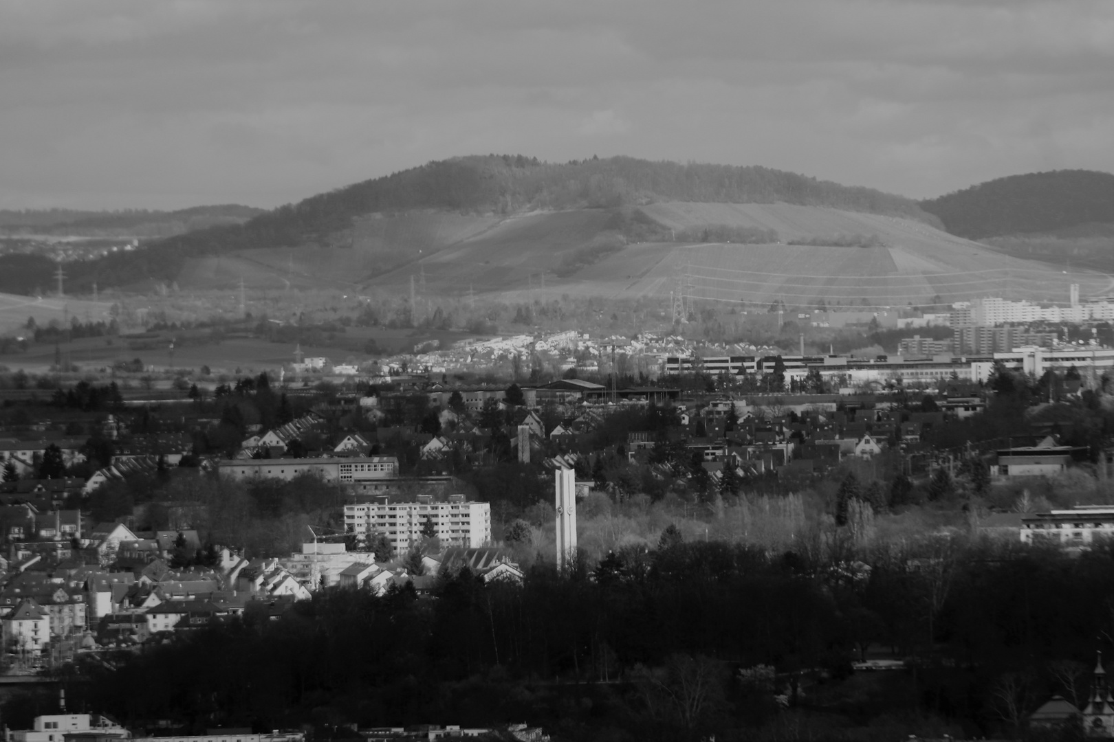 von den Hügeln rund um Stuttgart 