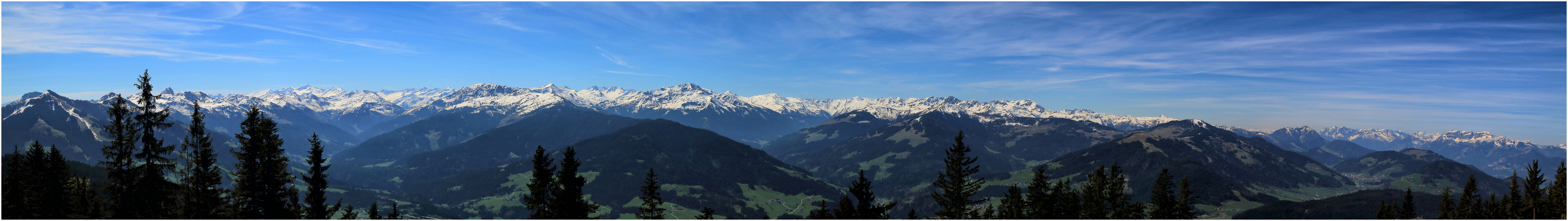 Von den Kitzbüheler Alpen ..........