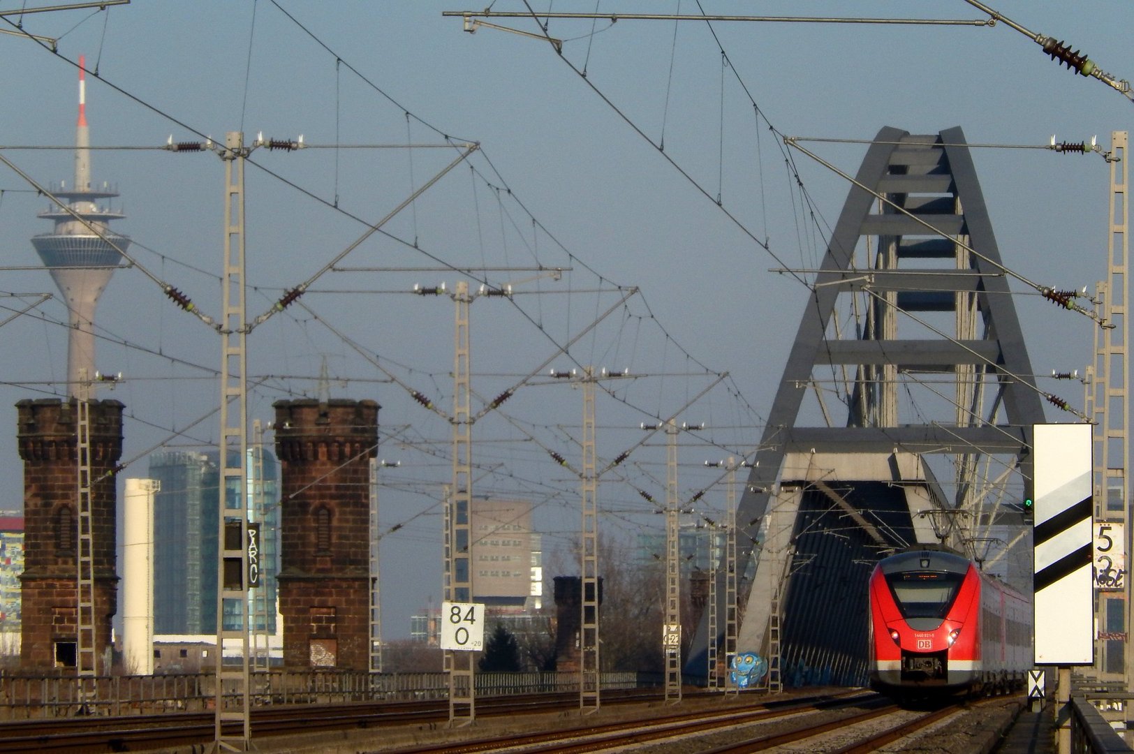 von der ALTEN hammer brücke ...