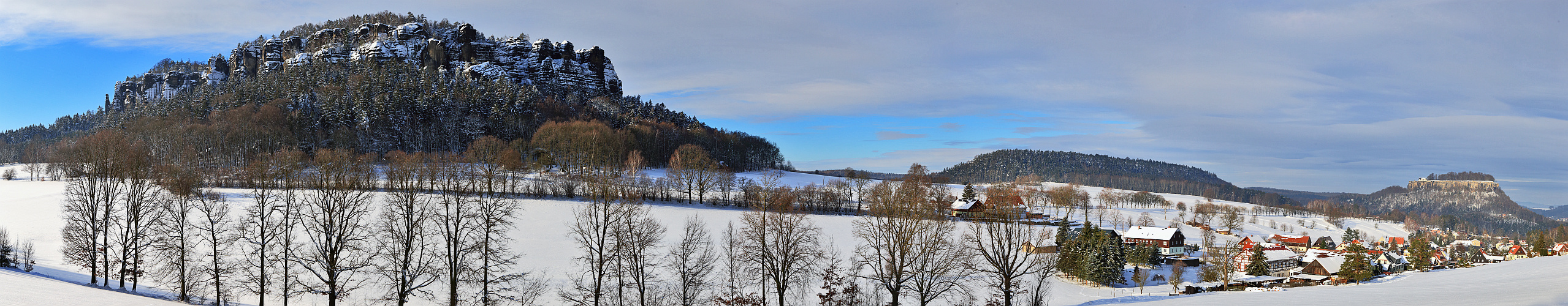 Von der Barbarine am Pfaffenstein bis zur Festung Königstein...