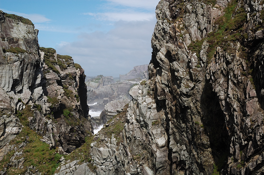 von der Brücke zum Mizen Head nach Norden