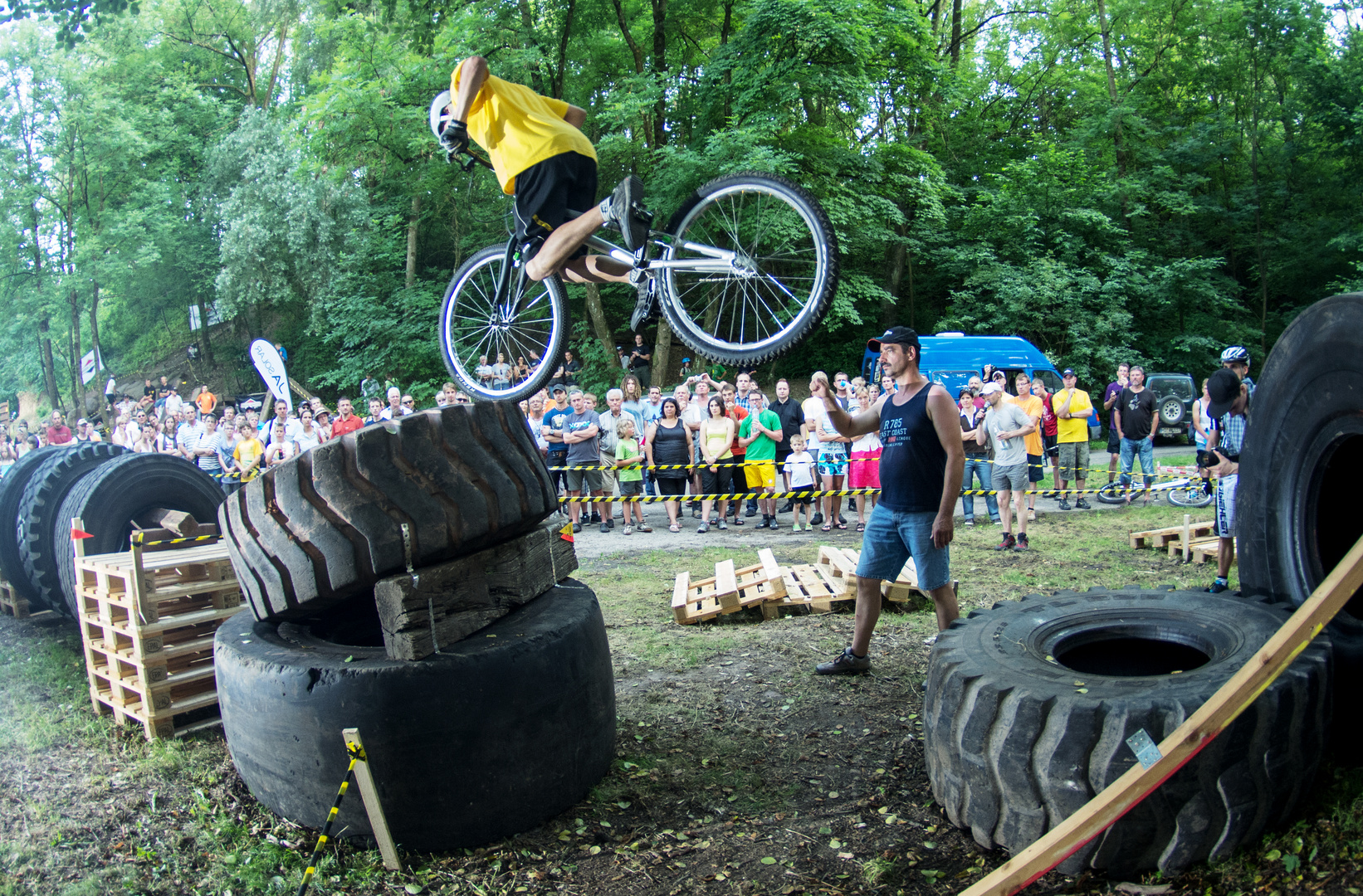 von der Deutschen Trialmeisterschaft MTB in Schatthausen 2012