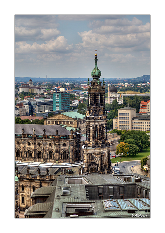 Von der Frauenkirche zur Hofkirche