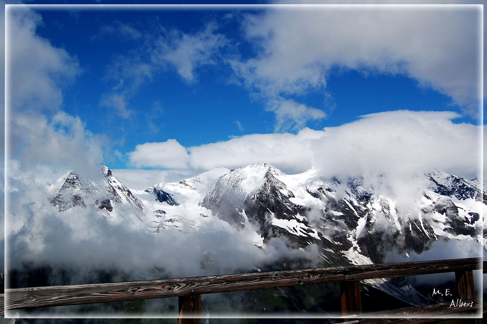 Von der Großglockner-Hochalpenstraße aus