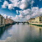 von der ponte veccio auf den arno