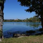 von der Reichenau ein Blick auf den See und St. Georg 