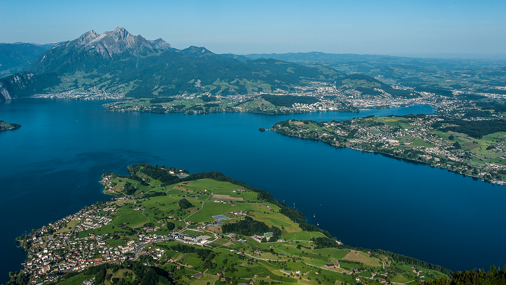 Von der Rigi...