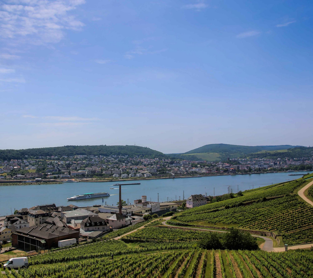 von der Seilbahn aus aufgenommen