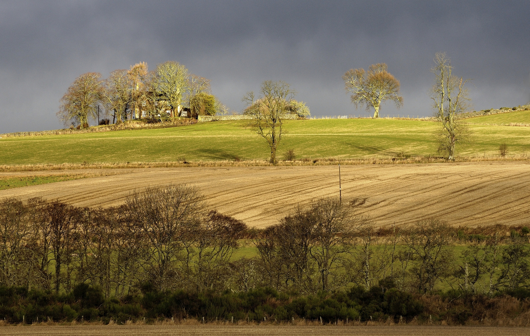 von der Sonne verwöhnt