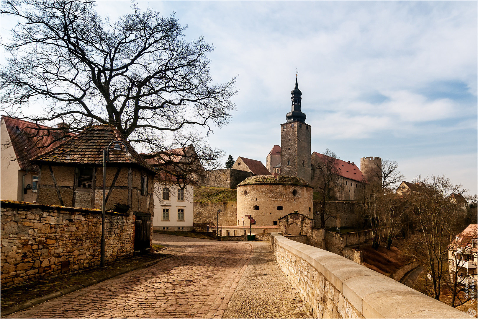 Von der Stadt zur Burg