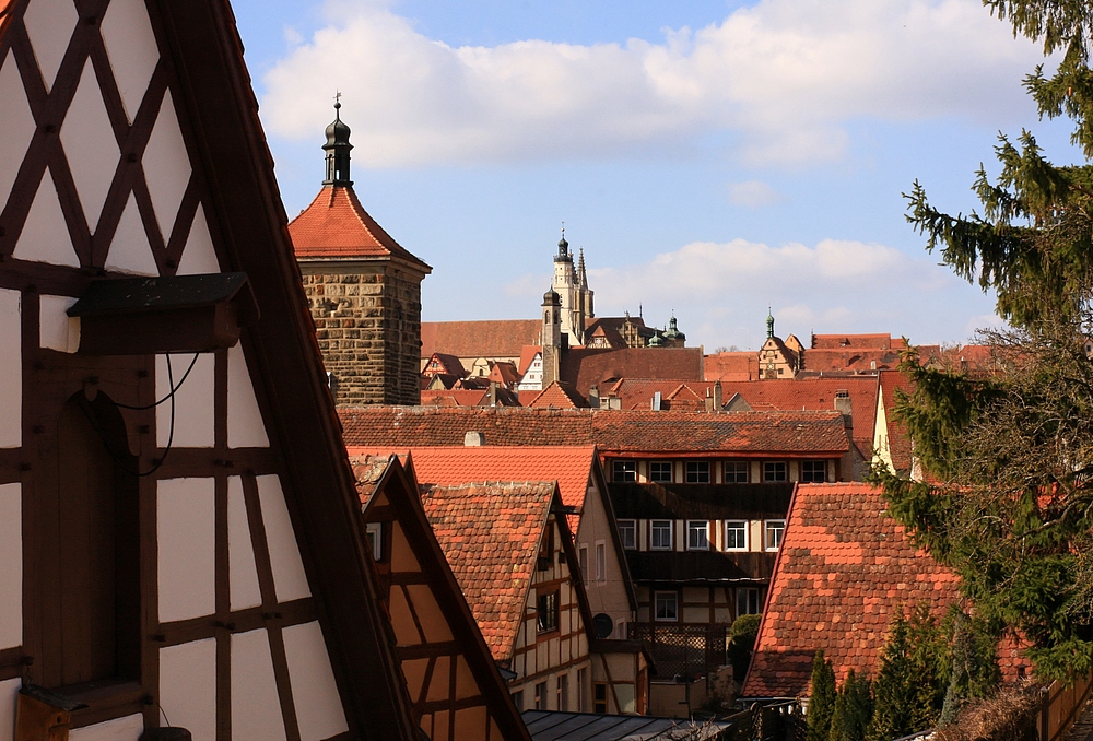 Von der Stadtmauer...