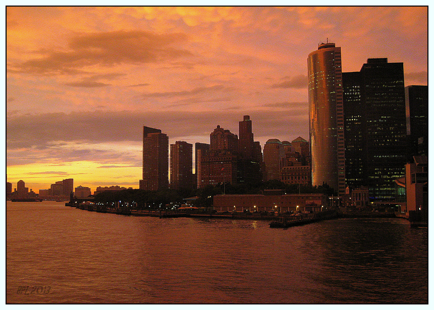 -Von der Staten Island Ferry-